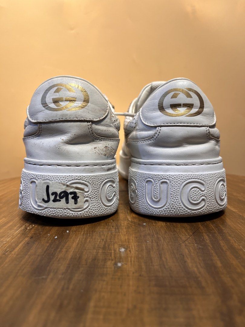GUCCI GG EMBOSSED SNEAKERS | J297 (Category: Sneakers) located in Baguio. Submitted by hajukim_lux (Listing ID 1445581280, Image 3). Description: 📌PLUS SF OUTSIDE BAGUIO 📌DM ME FOR MORE INFO • VISIT OUR PHYSICAL STORE @ 208 SKYWORLD BAGUIO CITY BENGUET. 📌WE ARE OPEN DAILY 9:30 - 7:00 PM SEE YOU 🔥❤️.