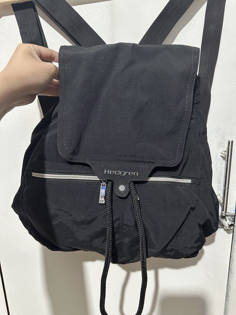 Hedgren Black Backpack (Category: Backpacks) located in Manila. Submitted by shopkriscloset (Listing ID 1445478814, Image 2). Description: Never been used. Removed tag. No flaws. 10/10 Condition. .