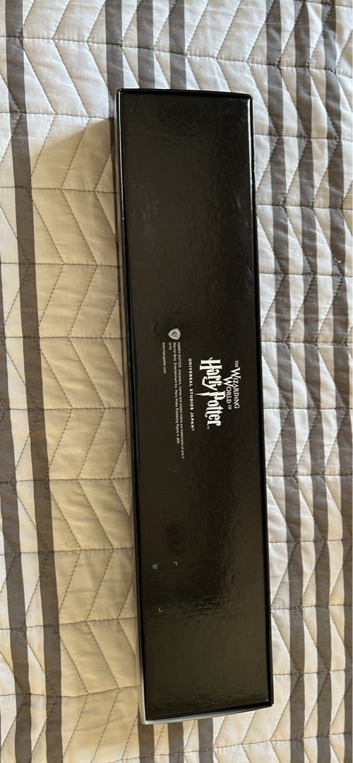 Hermione Granger 1st Edition Wand - Universal Studios (Category: Western Merchandise) located in Taguig. Submitted by luckythebichon (Listing ID 1445479973, Image 2). Description: - Authentic Hermione Granger 1st Edition Wand - Features an illuminating tip - Comes in its original, collectible box - From USJ MOP: Gcash/Maya Delivery: JNT.