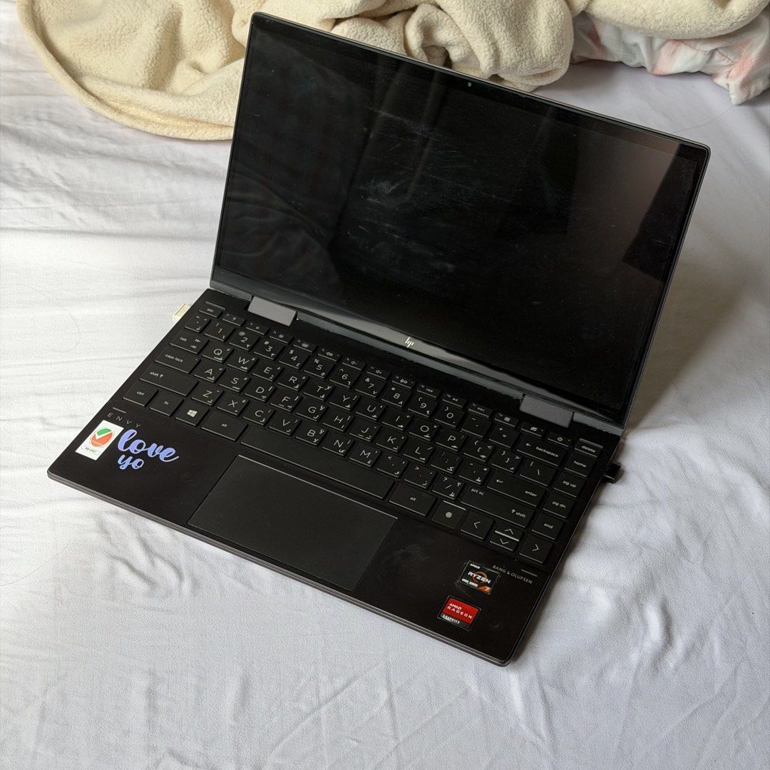 HP Envy x360 (Category: Laptops & Notebooks) located in Cebu City. Submitted by nicolealc (Listing ID 1445523636, Image 2). Description: 💻 FOR SALE: HP Envy x360 (Touchscreen Convertible Laptop) ✨ Specs: • AMD Ryzen 7 4700U • 16GB RAM • Integrated Graphics 📌 Honest Issue: • LCD has a crack • One half of the touchscreen is working, the other half is not • Laptop itself is still fully usable for work, browsing, admin tasks, video calls, and produ