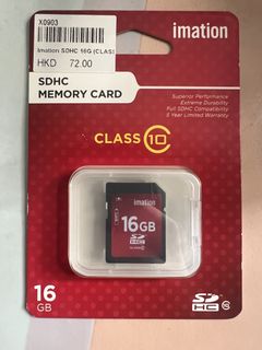 Imation 16GB Class 10 SDHC Memory Card502651324739112960