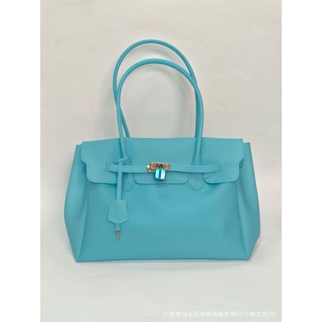 Jelly Birking Style Bag 35cm (Category: Shoulder Bags) located in Manila. Submitted by patchypat01 (Listing ID 1445481517, Image 2). Description: PRE ORDER FROM BANGKOK ETA JULY 2-3 .