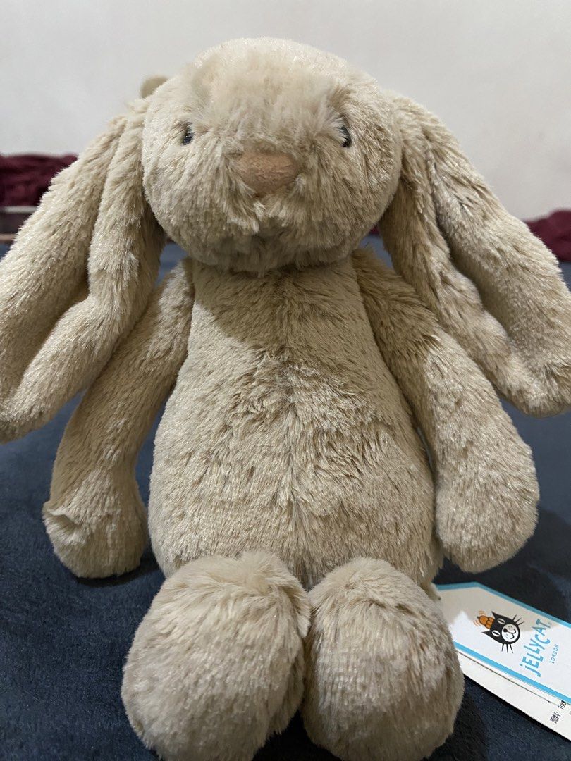 Jellycat Bashful Bunny in Beige (Category: Plushies & Soft Toys) located in Taguig. Submitted by ellecl (Listing ID 1445502373, Image 3). Description: Brand new Jellycat from Hong Kong.