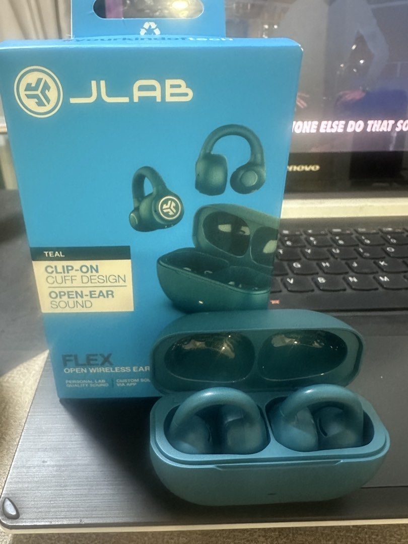 JLab Flex Open Wireless Earbuds Teal495634824330618880