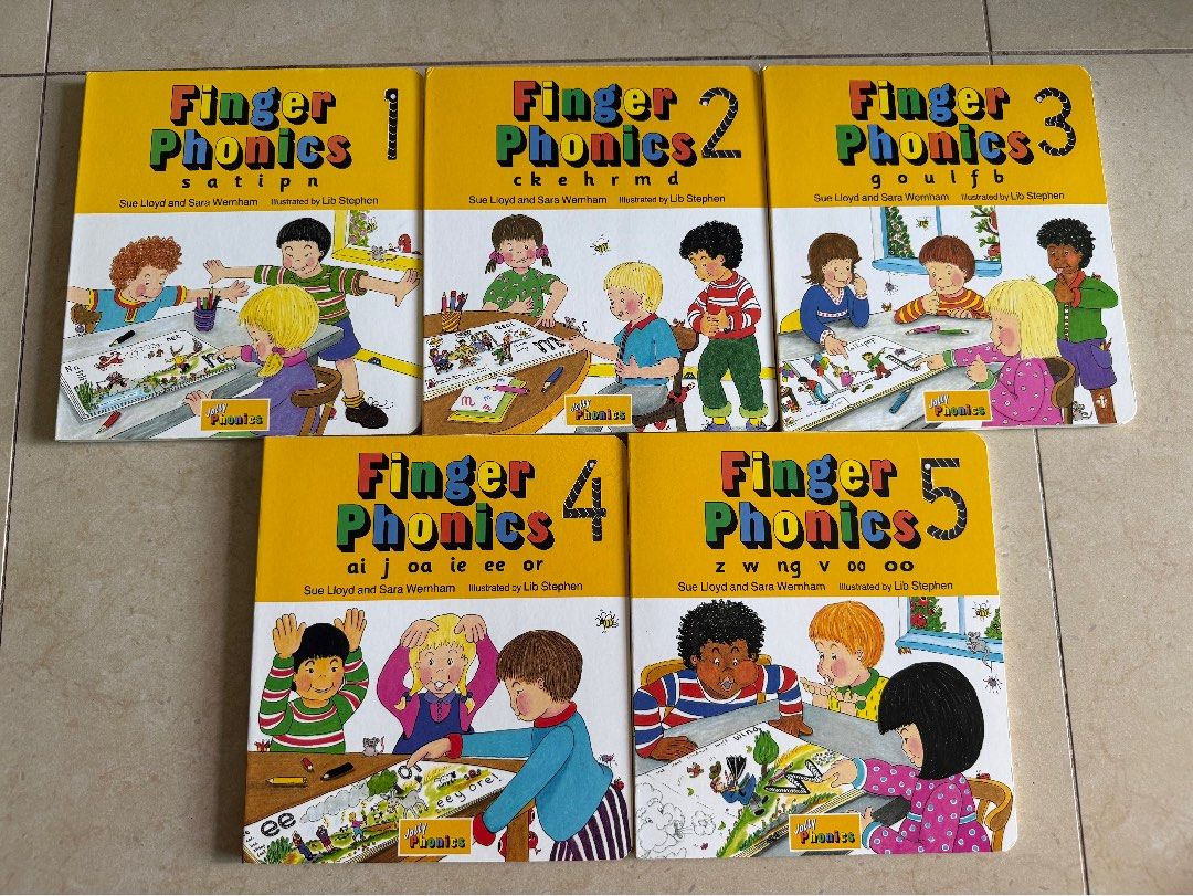 finger phonics 7冊セット jolly phonics Jolly Phonics Finger