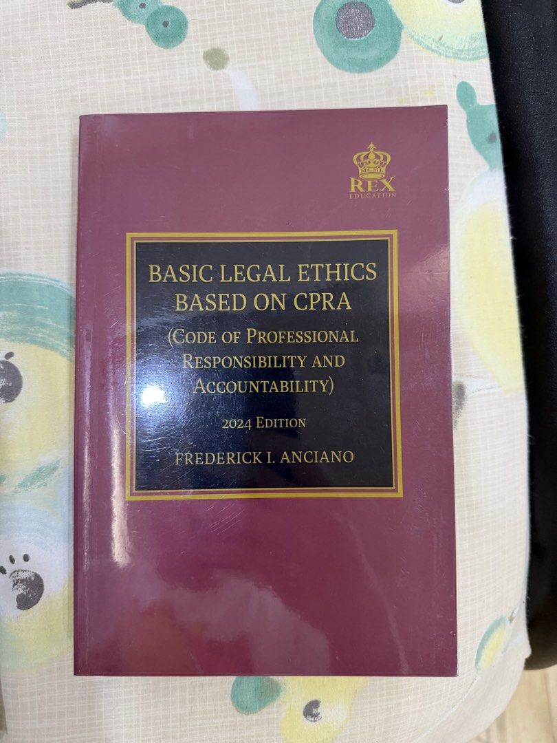 Law Books For Sale. (Category: Textbooks) located in Zamboanga. Submitted by jqbe30 (Listing ID 1445566741, Image 3). Description: Constitutional Law (2024) Cruz and Cruz Philippine Political Law (2024) Cruz and Cruz Rules of Civil Procedure (2021) Gubat Constitutional Law (2009) Bernas Textbook on the Philippine Constitution (2019) De Leon and Deleon Basic Legal Ethics Anciano Civil Procedure II (Bar Lecture Series) Riano Revised Penal Code Book