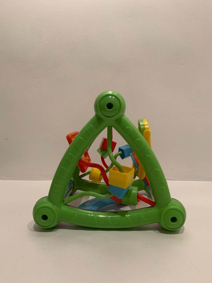 Little Tikes Activity Triangle Baby Toy (Category: Infant Playtime) located in Santa Rosa. Submitted by littlegioiaph (Listing ID 1445429867, Image 2). Description: Little Tikes Activity Triangle Baby Toy ₱299 - The toy features various hands-on activities on each side, including a mirror, spinning wheel, and shapes to push and pull. - It is designed to help babies develop fine motor skills and hand-eye coordination. 📌NO LIKE/FOLLOW = NO MINE 💸