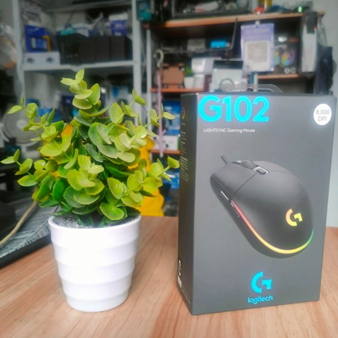 Logitech G102 LIGHTSYNC RGB Gaming Mouse 🖱️🔥 (Category: Mouse & Mousepads) located in Santa Maria. Submitted by victorioustech (Listing ID 1445430517, Image 3). Description: 🎯 One of the most trusted gaming mice worldwide! Logitech G102 LIGHTSYNC RGB Gaming Mouse 🖱️🔥 💰 PRICE - PHP 1,100 ✅ Original Logitech G102 ✅ Up to 8000 DPI Gaming Sensor ✅ LIGHTSYNC RGB Lighting ✅ 6 Programmable Buttons ✅ 1000Hz Polling Rate (1ms) ✅ Gaming-Grade Optical