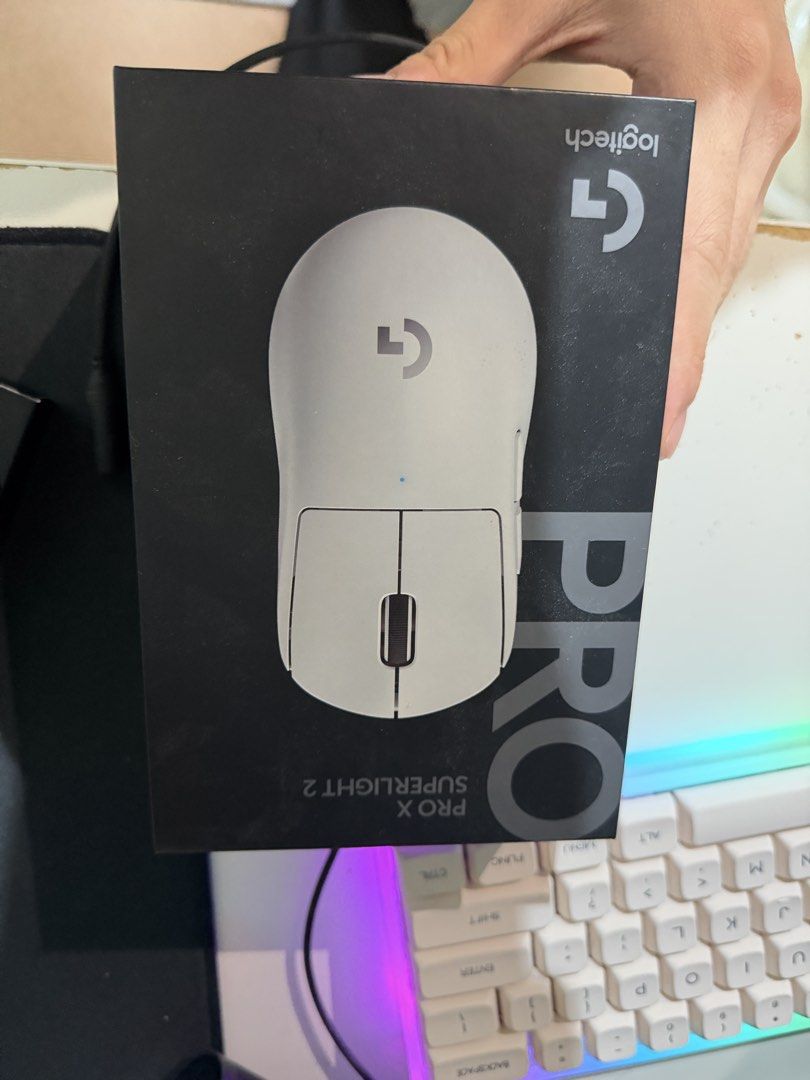 Logitech G PRO X SUPERLIGHT 2 Wireless Gaming Mouse White490464931470397443