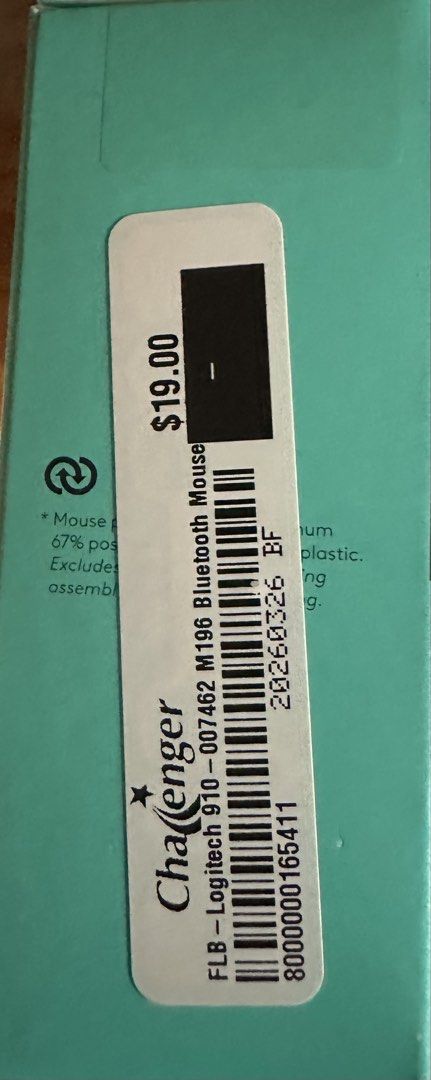 Logitech M196 Bluetooth Mouse - 12 Month Battery Life490220142483230722