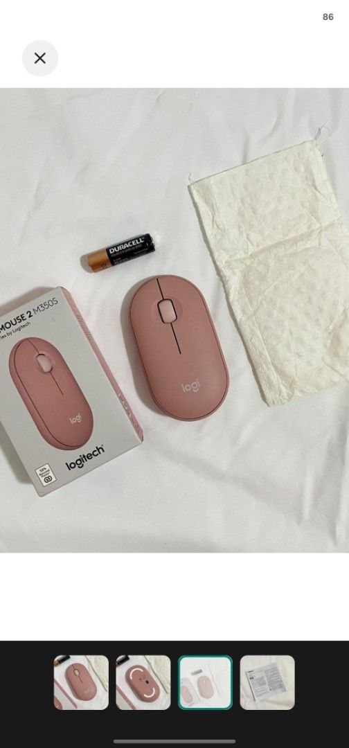 Logitech M205 Pink Wireless Mouse490348633528084482