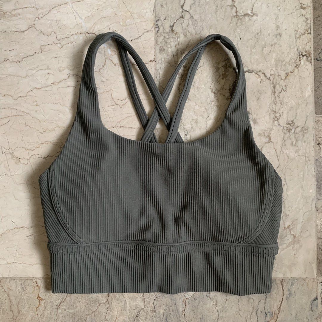 Lululemon energy long line bra*Ribbed (Category: Activewear) located in Tarlac. Submitted by closetcleanupsale.ph (Listing ID 1445511914, Image 1). Description: Size XS Ribbed Luxtreme Like new padded LP POSTED.