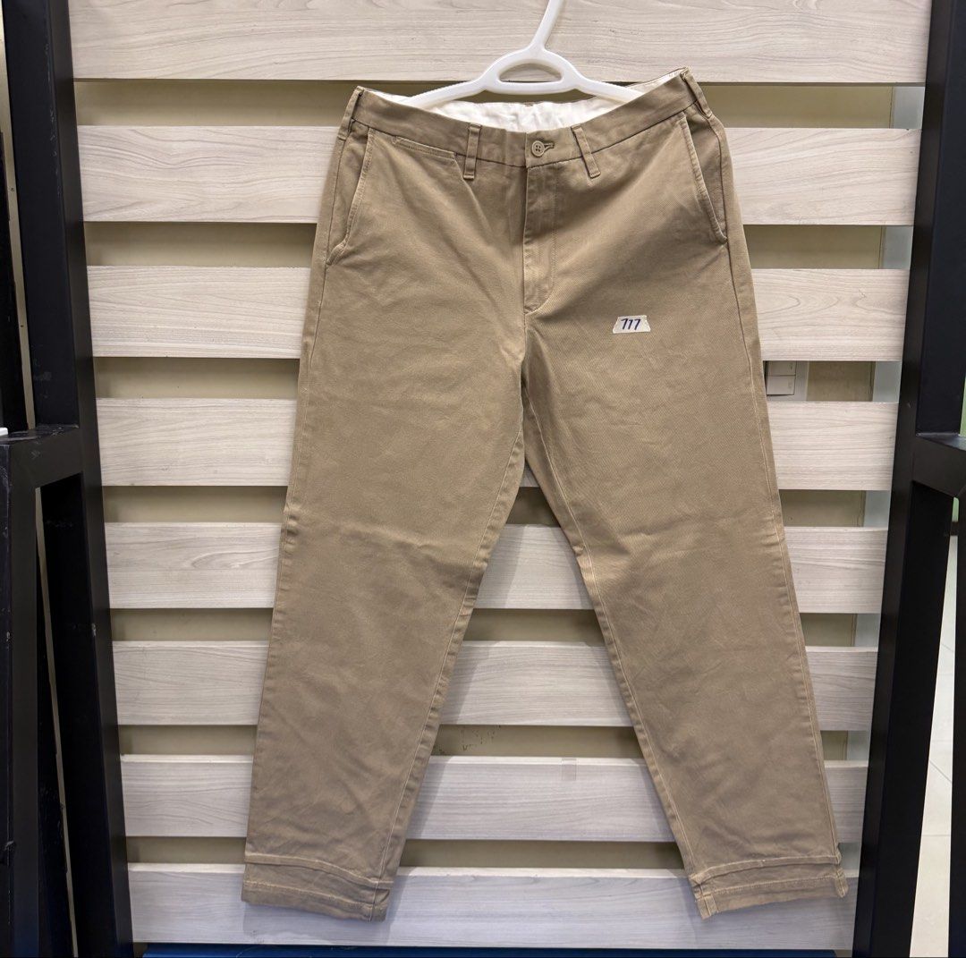 [Mens] Muji Brown Pants (Category: Chinos) located in Mandaluyong City. Submitted by bestdressedph2025 (Listing ID 1445484057, Image 1). Description: MOP: GCash MOD: Lalamove/J&T LOCATION: Brgy. Addition Hills, Mandaluyong Discount avail for multiple items. Dimensions in Inches: Waist: 30 Length: 38 Size on Tag: 79 PM for inquiries!.