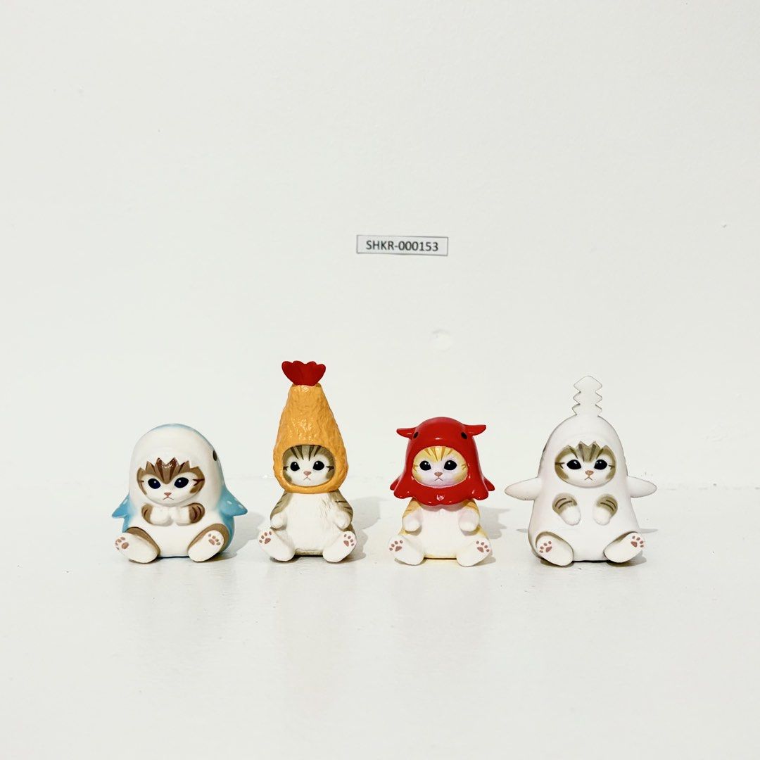 Mofusand Figures Set of 4 (Category: Figurines & Statues) located in Santa Rosa. Submitted by shikaricollectibles (Listing ID 1445552257, Image 1). Description: Mofusand Figures Set of 4 Price: ₱500 set Location: Santa Rosa, Laguna/ Cubao, QC MOD: J&T/ LBC/ Lalamove MOP: Gcash/ BPI.