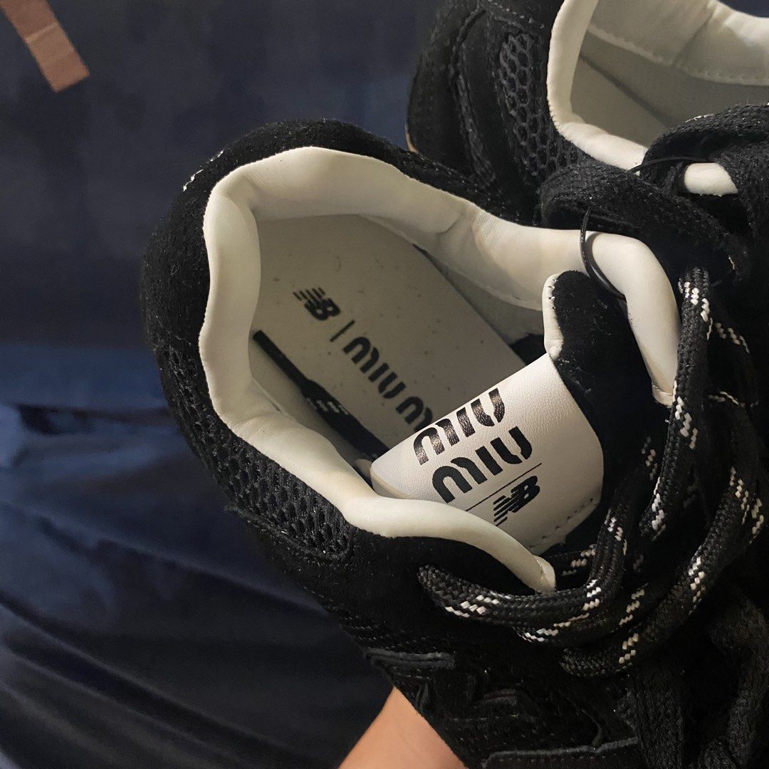 New Balance x Miu Miu (Category: Sneakers) located in Iloilo. Submitted by .dresshttps (Listing ID 1445468442, Image 2). Description: Size: 42 Like new No Flaws.