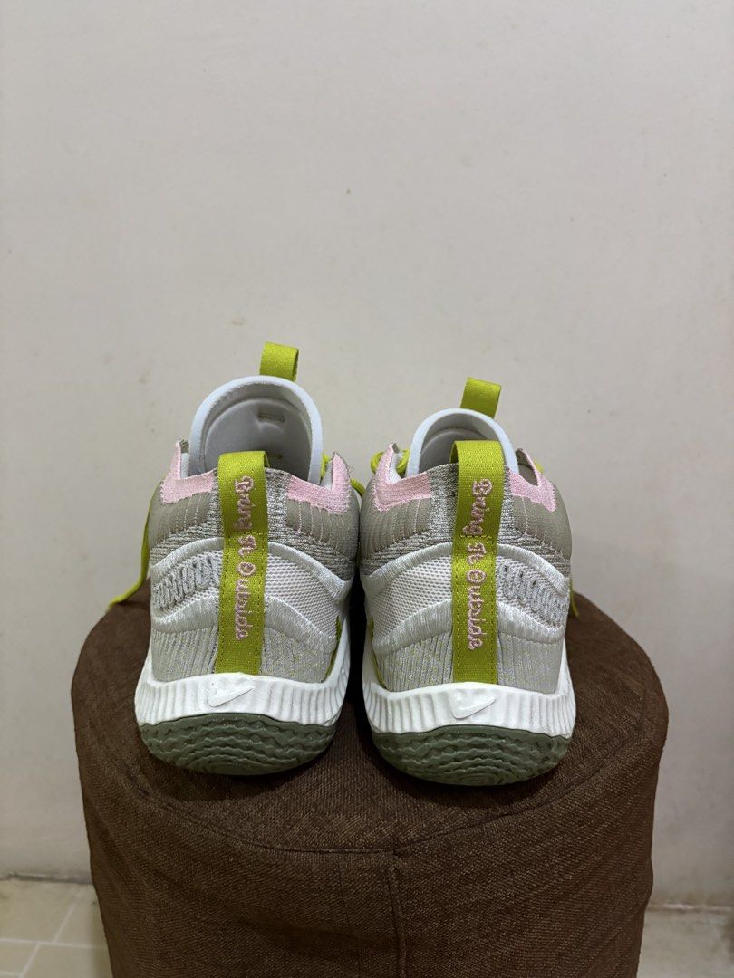 Nike Cosmic Unity 3 Basketball Shoes (Category: Sneakers) located in Cavite. Submitted by thrifty.thrifty (Listing ID 1445604820, Image 3). Description: Nike Cosmic Unity 3 • Basketball shoes • Size: 9 US • Colorway: Bring It Outside - Phantom/Bright Cactus-Light Bone-Medium Soft Pink • Used 4x • Soles are thick ❗️Without box .