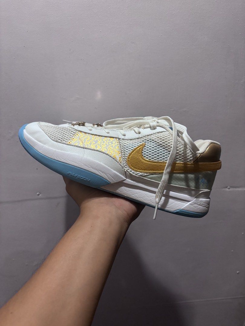 Nike Ja 1 "Chinese New Year" (Category: Sneakers) located in Valencia. Submitted by bukidthrift (Listing ID 1445584566, Image 2). Description: SIZE 9.5 US | 8.5 UK | 43 EUR | 27.5 CM VERY GOOD CONDITION NOTE: THRIFTED PAIR ONLY. PLEASE MANAGE YOUR EXPECTATIONS. PAYMENT FIRST ✅ NO COD/COP ❌ MOP GCASH/GOTYME 💳 BUKIDNON MINDANAO LOC 📍.