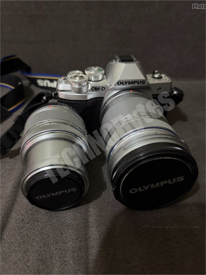 OLYMPUS OM-D E-M10 Mark III (Category: Cameras) located in Pasig City. Submitted by technobytes (Listing ID 1445551778, Image 1). Description: • Body and Lenses Inclusions: • 2 lens (refer to photos) • Battery • Strap.