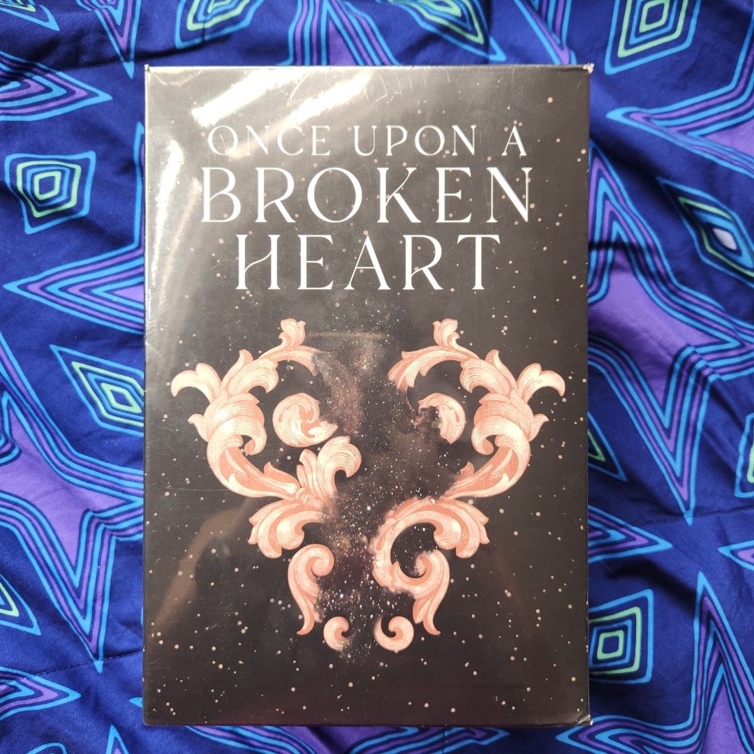Once Upon a Broken Heart Box Set by Stephanie Garber (Category: Storybooks) located in Manila. Submitted by ShesTine (Listing ID 1445537956, Image 1). Description: - Author: Stephanie Garber - Edition: HARDCOVER - Cover: Stunning starry night design with ornate details - Genre: Fantasy - Ideal for: Fans of fairy tales and magic.