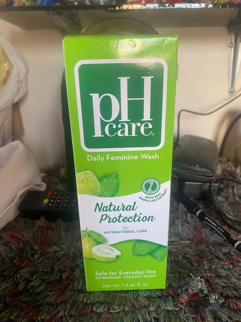 pH care feminine wash 250ml (Category: Sanitary Hygiene) located in Caloocan City. Submitted by janeil23452 (Listing ID 1445420286, Image 1). Description: 130 each 250ml legit 💯 pick up/ lalamove delivery.