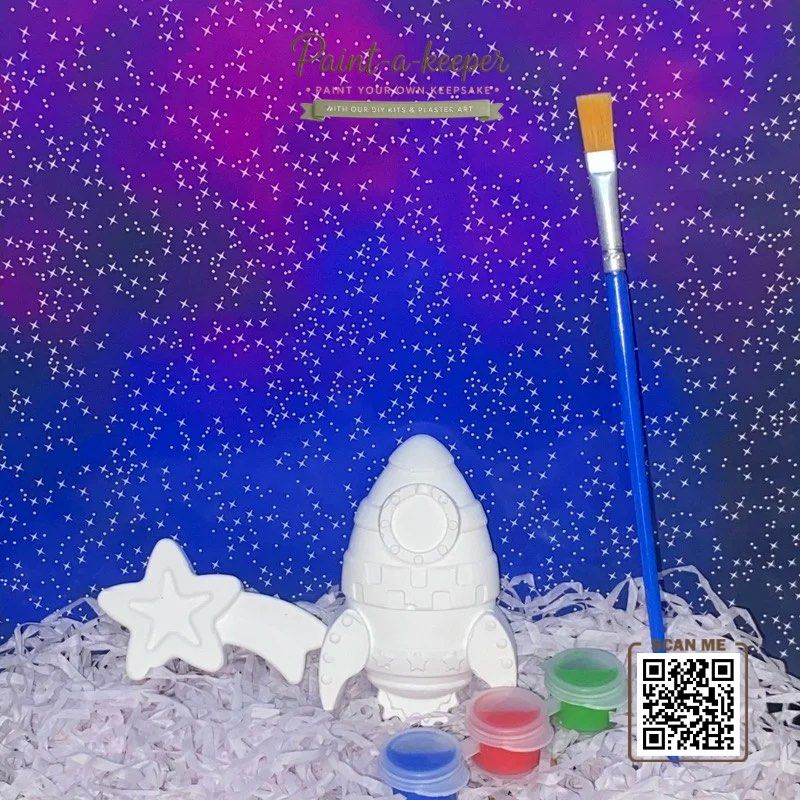 Plaster Paint Kit Galaxy Theme (Category: Craft Supplies & Tools) located in Quezon City. Submitted by pmc_store (Listing ID 1445487806, Image 3). Description: Perfect for party giveaway .