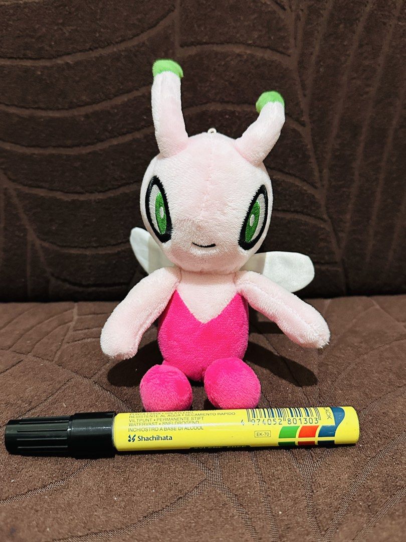 Pokemon Center Celebi Plush (Category: Plushies & Soft Toys) located in Quezon City. Submitted by mikemofu (Listing ID 1445536050, Image 1). Description: - Authentic Pokemon Center Celebi plush - Dated 2020 - Rare unlike the common Banpresto shiny celebi.