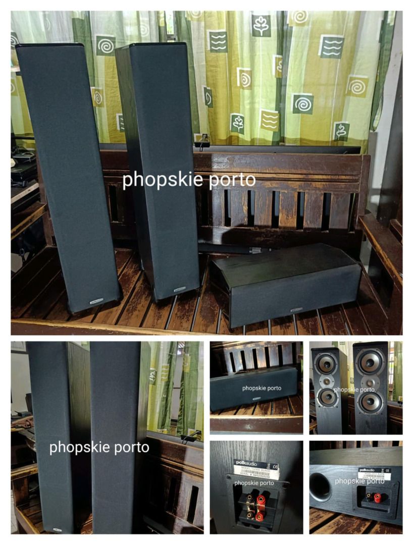Polk Audio polkaudio tower speaker (Category: Soundbars, Speakers & Amplifiers) located in Cabuyao City. Submitted by phopskie.porto (Listing ID 1445464505, Image 1). Description: READING IS ESSENTIAL PAKI BASA PO MUNA ANG DESCRIPTION For sale my pre-loved Polk Audio PolkAudio TSi300 3 way floor standing tower speaker sold na po ang CS10 Center speaker PhP 18,000.00 asking price PM lang sa mga interesado Madali ako kausap. contact number: Globe +