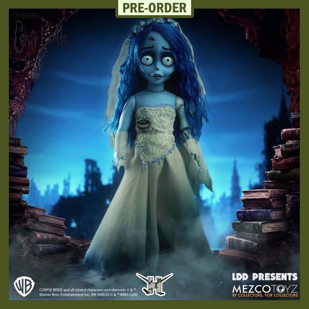 PRE-ORDER!! LDD Presents The Corpse Bride (Category: Figurines & Statues) located in Quezon City. Submitted by figsnkits (Listing ID 1445572867, Image 1). Description: PRE-ORDER!! Mezco Toyz: LDD Presents The Corpse Bride Pre-order price: Php 2,940 Min. DP: Php 700 (new) Php 500 (return customers) SRP: Php 3,450 Deadline: Jul 06, 2026 or until PO slots are full Estimated Time of Arrival: Q1 2027 (ESTIMATE ONLY: can change without notice; can be e