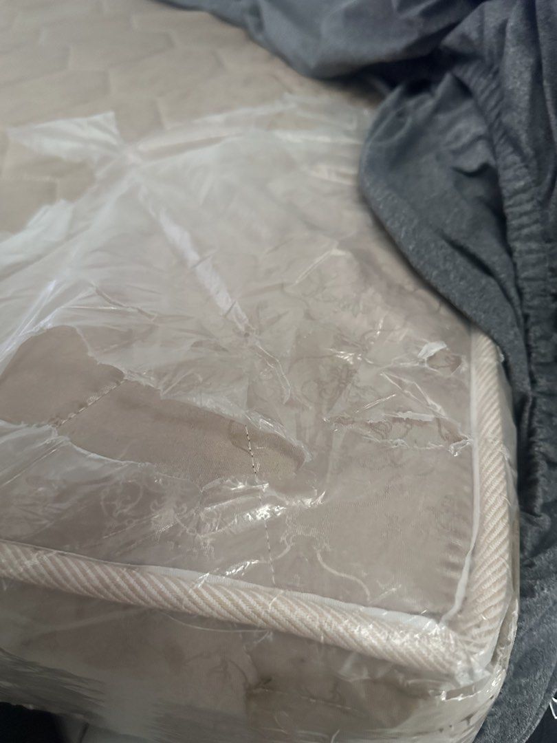 Pull out bed matress (Category: Bedding & Towels) located in Imus. Submitted by JosCartPh (Listing ID 1445475304, Image 2). Description: 🛏️ FOR SALE: Pull-Out Bed Used but not abused. Still in good condition and well-maintained. ✔️ Recently cleaned, including professional mattress cleaning ✔️ Mattress is still partially covered with plastic ✔️ Pull-out bed mechanism works well ✔️ One wheel has a defect, but it is still usable. The wheels can als