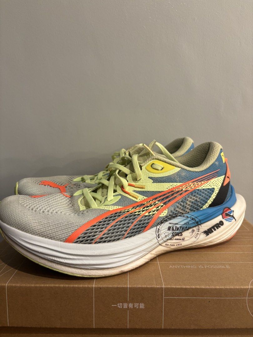 Puma Deviate Nitro 3 (Category: Sneakers) located in Muntinlupa City. Submitted by kdloading (Listing ID 1445553161, Image 2). Description: Mileage 247km With drags and tiny normal seps due to the materials..