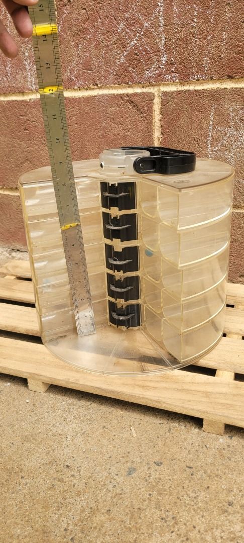 ROTATING ORGANIZER (Category: Storage Boxes & Baskets) located in Sablan. Submitted by gongonshelley12 (Listing ID 1445559073, Image 2). Description: 👉👉500 ONLY👈👈 ROTATING ORGANIZER MALAKI PO ETO NO FLAWS MADUMI KAYA NEED NG THOROUGH LINIS.
