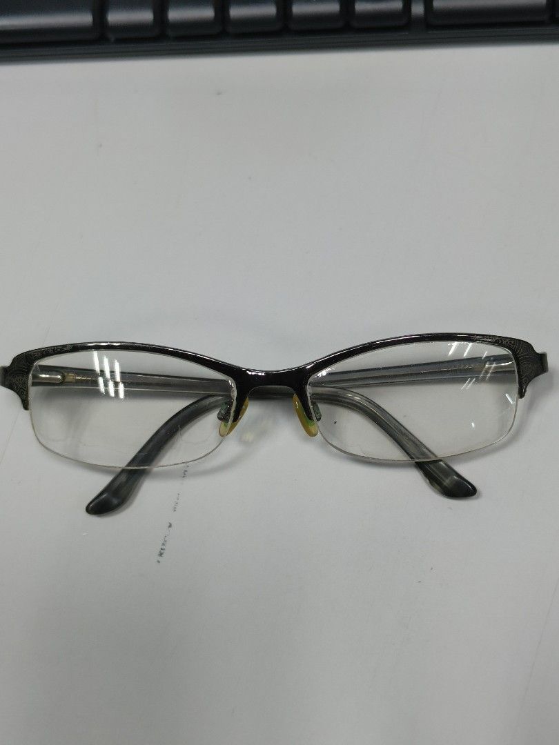 Sigrid Olsen Eyeglasses - Metal Half-Rim Frame (Category: Sunglasses & Eyewear) located in Manila. Submitted by bigtym.picker (Listing ID 1445484024, Image 1). Description: Price - 500 PESOS ONLY REPLACEABLE LENS PLS SEE PIC FOR DETAILS. Selling all items AS IS PLS. manage your Expectation We accept shipping nationwide Meetup - BACOOR or near MOA - Brand: Sigrid Olsen - Frame Type: Metal, Half-Rim - Arm Finish: Dark Grey - Temple Detail: Subtle d