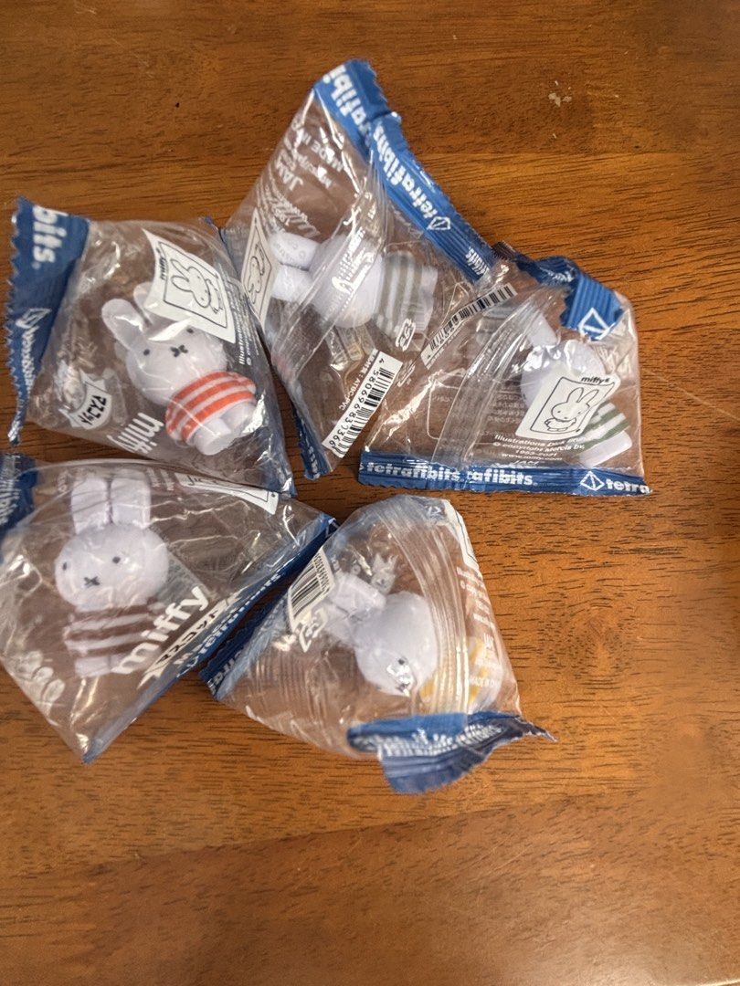 Miffy Tetrafibits mini figure (Category: Designer & Blind Box Toys) located in Calamba. Submitted by cur8d (Listing ID 1445502045, Image 2). Description: 45 each 3 for 120.