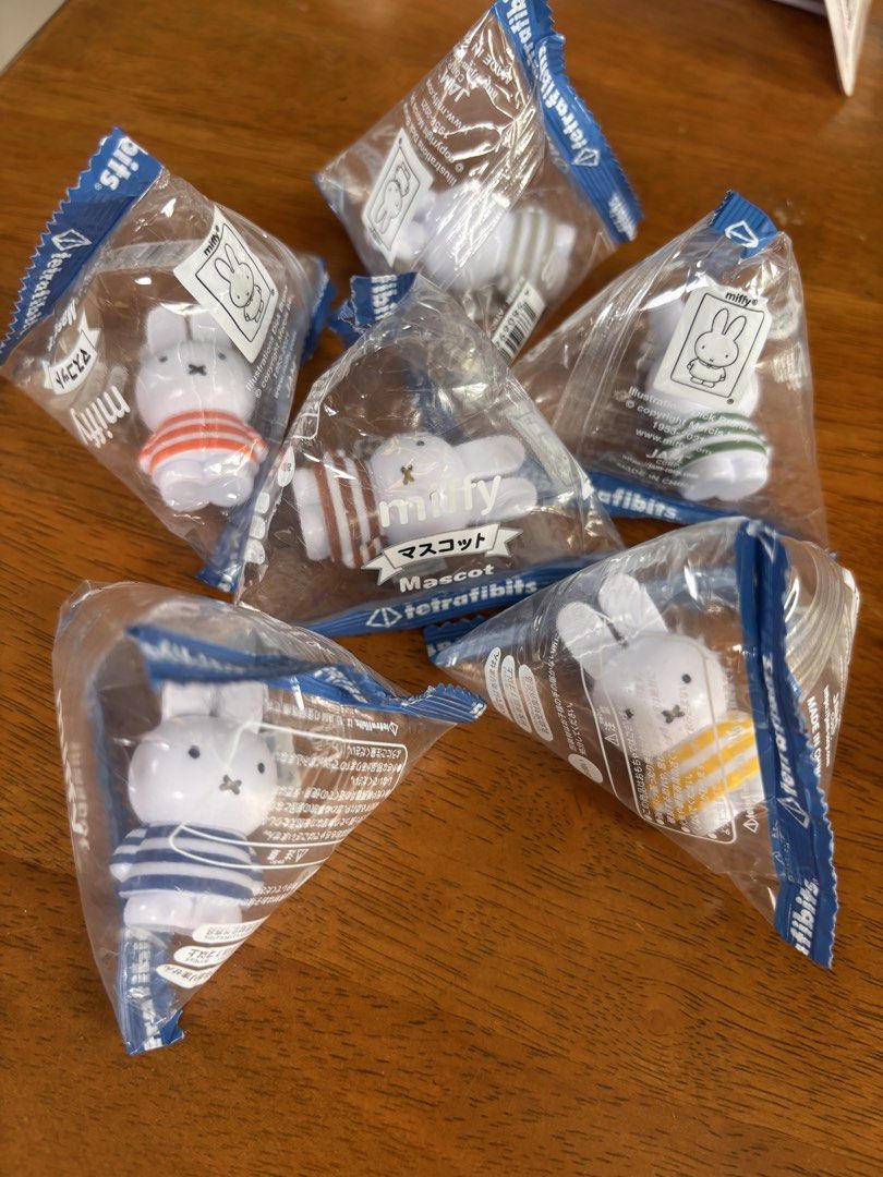 Miffy Tetrafibits mini figure (Category: Designer & Blind Box Toys) located in Calamba. Submitted by cur8d (Listing ID 1445502045, Image 1). Description: 45 each 3 for 120.