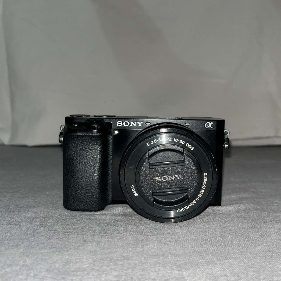 Sony Alpha a6100 Mirrorless Camera (Category: Cameras) located in Dasmarinas. Submitted by kei05 (Listing ID 1445548315, Image 1). Description: 1. Sony A6100 Mirrorless Camera (Shutter Count - 8444) with Kit Lens 16-50mm - PHP 32,000 Inclusions (Sony Cam): - 1 Camera Bag - 1 Extra Battery for Camera - 1 16GB MicroSD - 1 Camera Charger Details: - Low Shutter Count (8444) - Sensor: 24.2 MP APS-C Exmor CMOS sensor - Autofocus: 425 phase-detection an