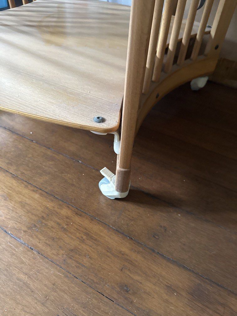 Stokke baby changing table (Category: Changing Tables & Stations) located in Singapore. Submitted by n0bby (Listing ID 1445427552, Image 3). Description: Older changing table made of solid beech wood very nice. Complete needs your own pad etc Make me an offer.