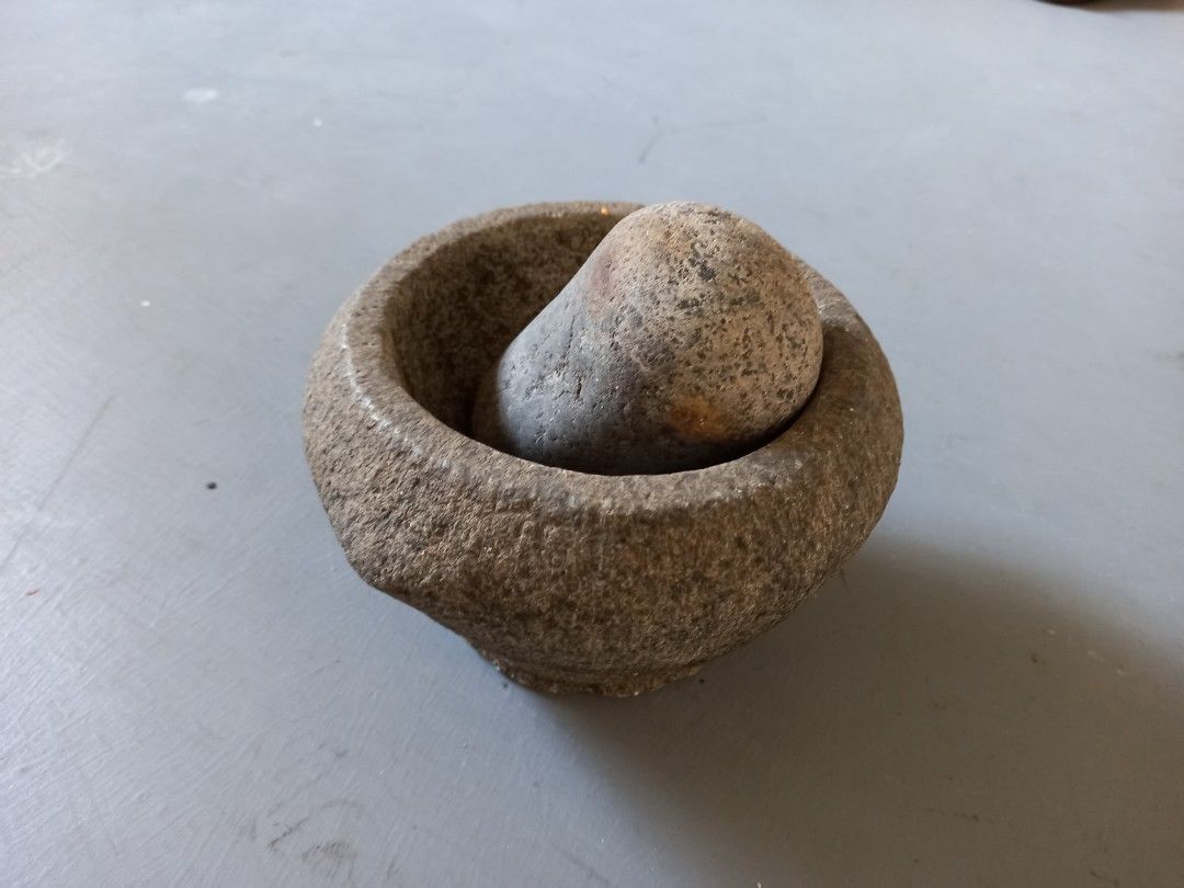 Stone Mortar and Pestle Set490410147862302721