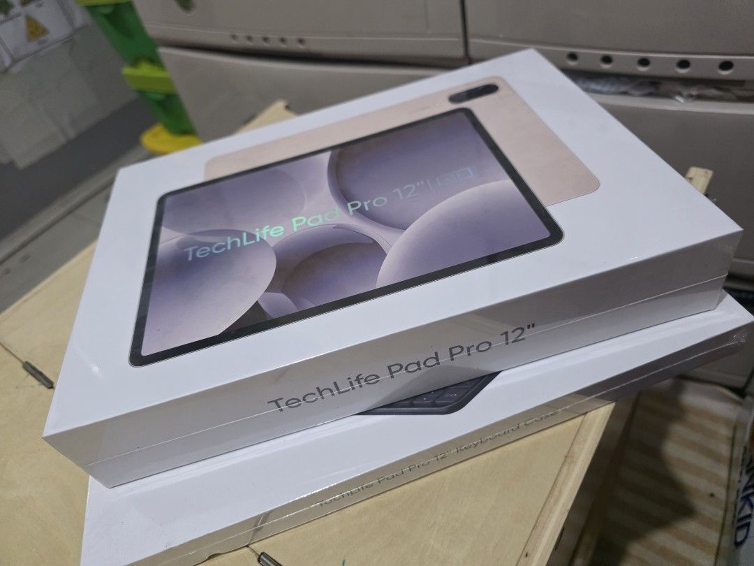 TechLife Pad Pro 12" Tablet with Free Keyboard Case (Category: Android) located in Mandaluyong City. Submitted by kendykeyn (Listing ID 1445550750, Image 1). Description: - TechLife Pad Pro 12 inch tablet (brand new and sealed) - Includes TechLife Pad Pro 12 inch keyboard case (Brand new but not sealed).