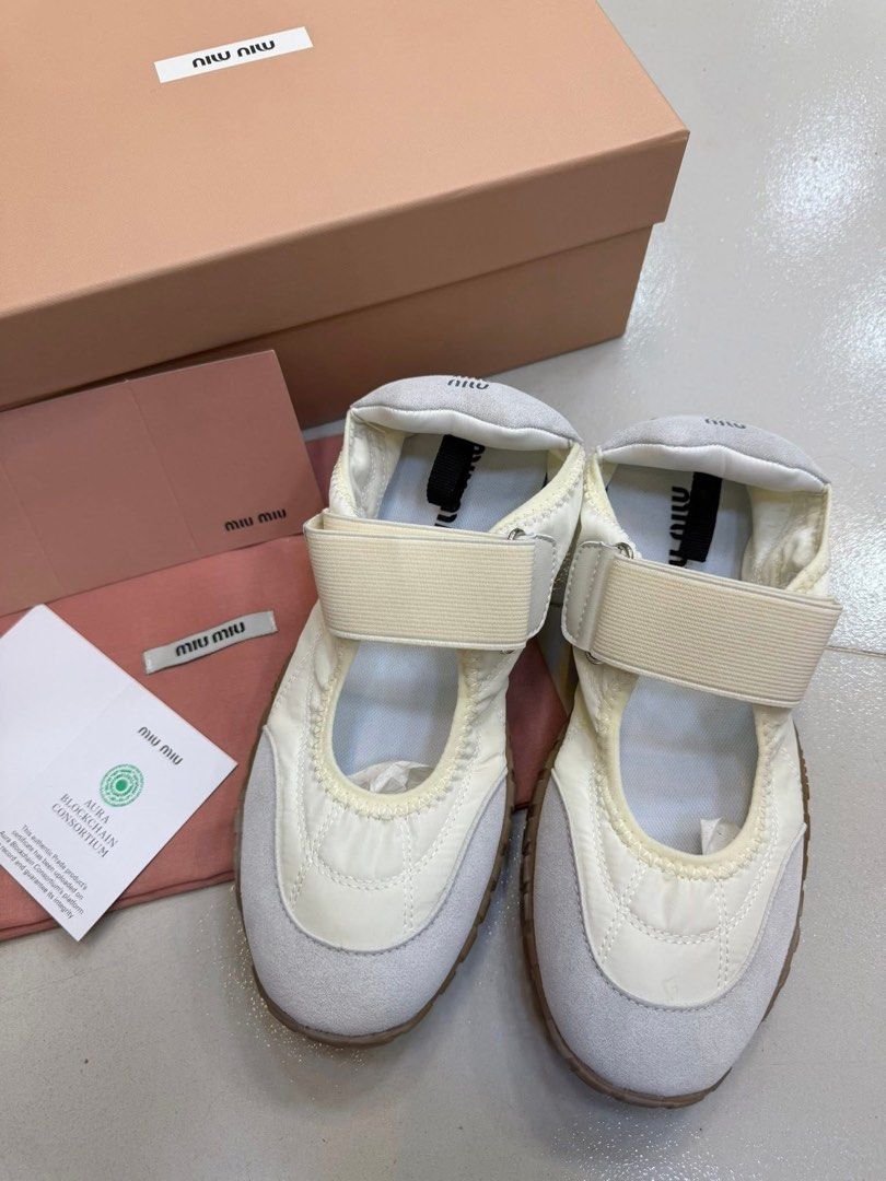 Tyre Ballerina MiumiuWomens size (Category: Sneakers) located in Quezon City. Submitted by prettysoleph1_ (Listing ID 1445583686, Image 3). Description: ♡ Actual pic posted ♡ Onhand limited stock onhand ♡ No cancellation, return and exchange of orders. ♡ No rush orders / RUDE BUYERS ♡ No payment, no book /No book rider then pay ♡ Payment first policy in all items: GCASH or BANK ♡ mod: SDD (can only accomodate buyers from mm) LBC for outside metro