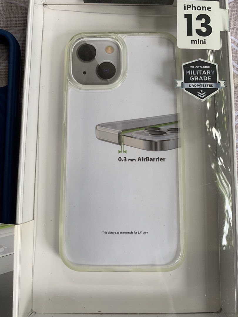 Used iPhone 13 MINI Phone Casing (Category: Cases & Sleeves) located in Marikina City. Submitted by arrveefm (Listing ID 1445455406, Image 3). Description: Used iPhone 13 MINI Phone Casing Php 600.00 + Shipping Take all.