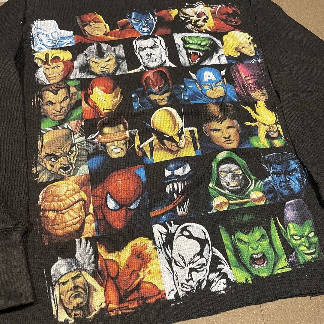 Vintage Marvel Mad Engine Waffle Longsleeves (Category: Tshirts & Polo Shirts ) located in Puerto Princesa. Submitted by lookmomicanbuy (Listing ID 1445500528, Image 2). Description: Excellent condition Fits S-M.