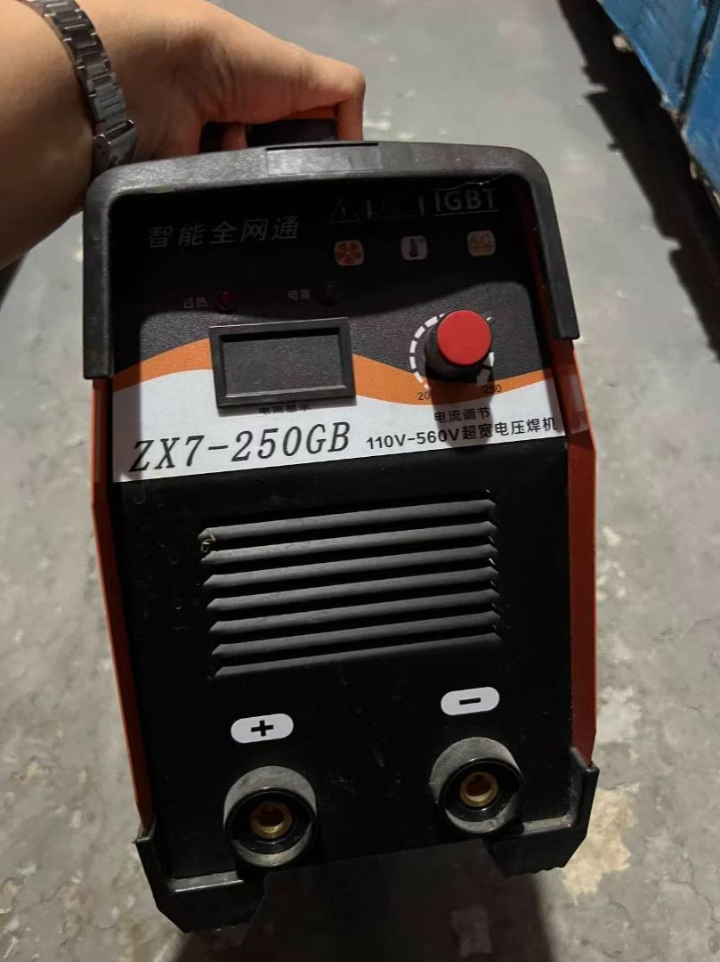 welding machine (warehouse sale) (Category: Construction Tools & Equipment) located in Paranaque City. Submitted by pilipinashop (Listing ID 1403882243, Image 1). Description: BRAND NEW WAREHOUSE SALE ZX7-315GB C120V-560V original price - 11,259 srp now: 9,000 ZX7-315GB 100V-560V original price - 15,000 srp now: 12,000 ZX7-400GB C120V-560V (with minimal damage/crack on the handle) original price - 14,259 less 25% srp now: 10,690 zx7-250igbt 220v 