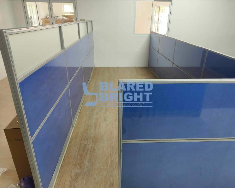 Workstation - OFFICE FURNITURE PARTITION (Category: Office Furniture & Fixtures) located in Taytay. Submitted by jane_blared (Listing ID 1445422873, Image 2). Description: All products are brand new Big discounts for bulk orders Leadtime: 7-10 days Customize color and size Free ocular visit Free delivery within Metro Manila Free installation within Metro Manila (with minimum order required) We also customize furniture, partitions, accordion walls