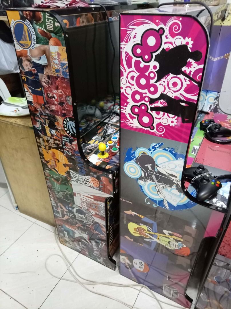 ARCADE MACHINE (Category: Xbox) located in Santa Rosa. Submitted by southie777 (Listing ID 1445431923, Image 3). Description: XBOX 360 2 IN 1 ARCADE XBOX CONSOLE JTAG SLIM POWER SUPPLY HDMI 500 GB HDD 106 FULL OF GAMES WITH 12,000 RETRO 32 INCH TV KAHA WITH COMPLETE WIRINGS For Extra Income Side Business 6-month old pa lang. We're upgrading kaya magpalit ng unit mas malaki Can be for Business (Extra Income) or for Personal Use ₱20/hr OR ₱15/hr it