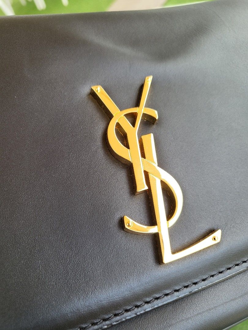 YSL KATE SLING FROM JAPAN (Category: Luxury Bags & Wallets) located in Manila. Submitted by mrszregeng (Listing ID 1445525543, Image 3). Description: 🇯🇵 JAPAN PRELOVED 💯 ORIGINAL GENUINE LEATHER 💯 PLATED GOLD CHAIN WITH DUSTBAG WITH CARECARD WITH CODE.