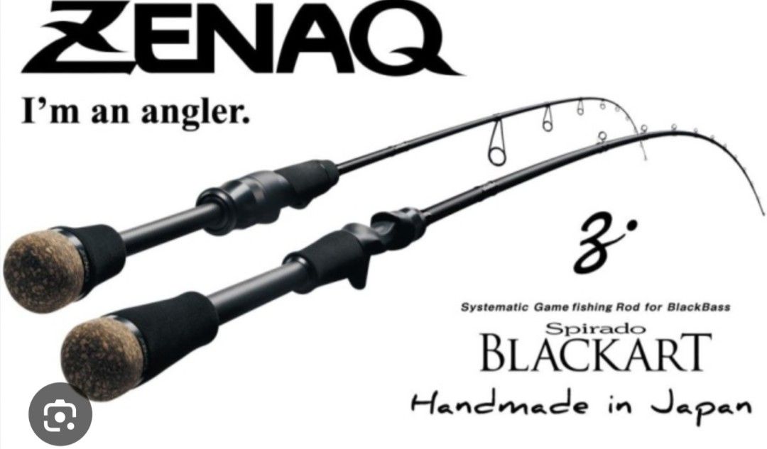 ZENAQ Spirado Blackart S66 skippin frog, Sports Equipment, Fishing