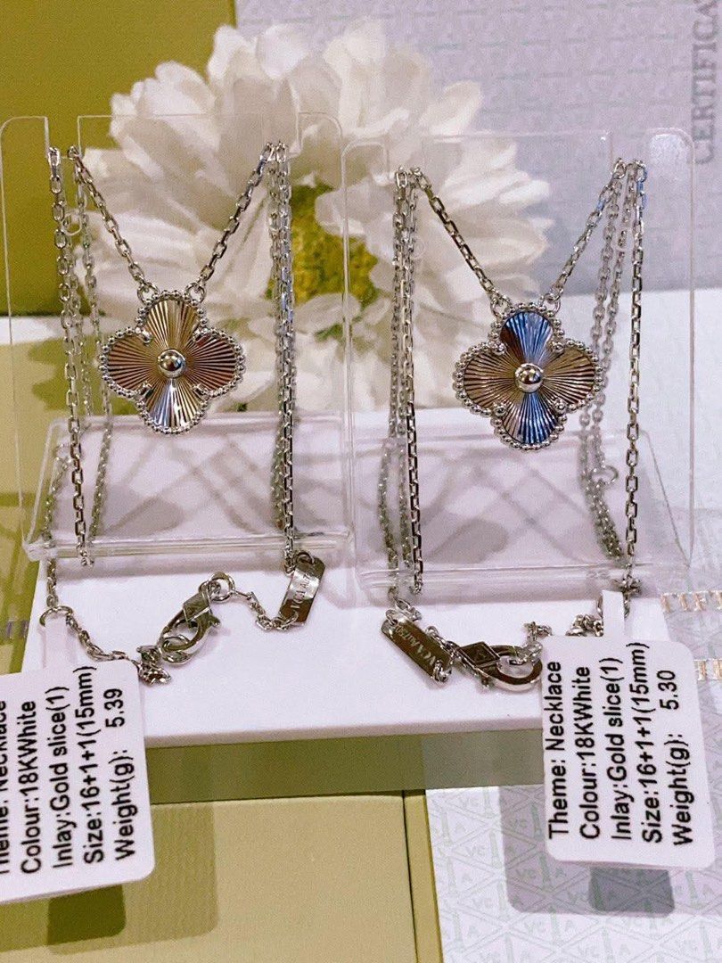 18k Hk setting Vc@ Necklace 15MM ( per gram) (Category: Necklaces) located in Manila. Submitted by reenacedric (Listing ID 1445644204, Image 2). Description: .