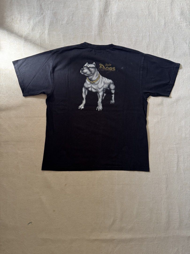 1990s Rude Dogs California Tee (Category: Tshirts & Polo Shirts ) located in Angeles City. Submitted by luigisells (Listing ID 1445625567, Image 1). Description: Size XL L29.5” W24” Very Good Condition Issue/s: stain MOP: Gcash or Bank Transfer Courier: J&t Express.