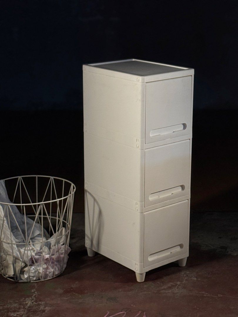 3-tier modular drawer storage (Category: Storage Boxes & Baskets) located in Bulacan. Submitted by rock_off.thriftshop.ph (Listing ID 1445730827, Image 3). Description: .