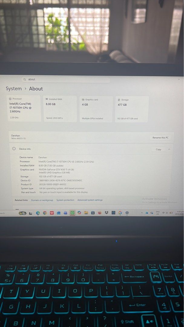 Acer Nitro 5 Gaming Laptop Intel Core i5